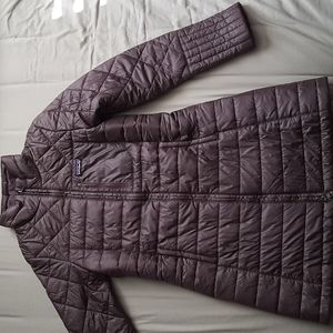 Patagonia Radalie Parka Coat Jacket Sweater EUC Hyssop Purple Medium